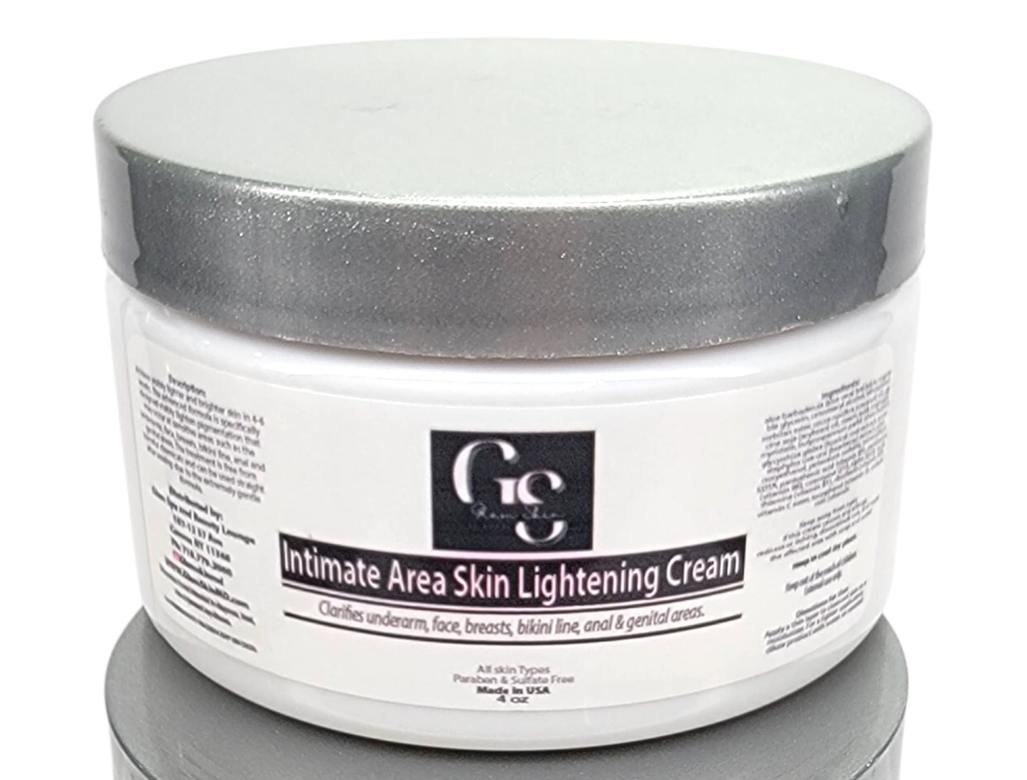 Intimate Area Skin Lightening Cream // Crema para aclarar la piel del área íntima